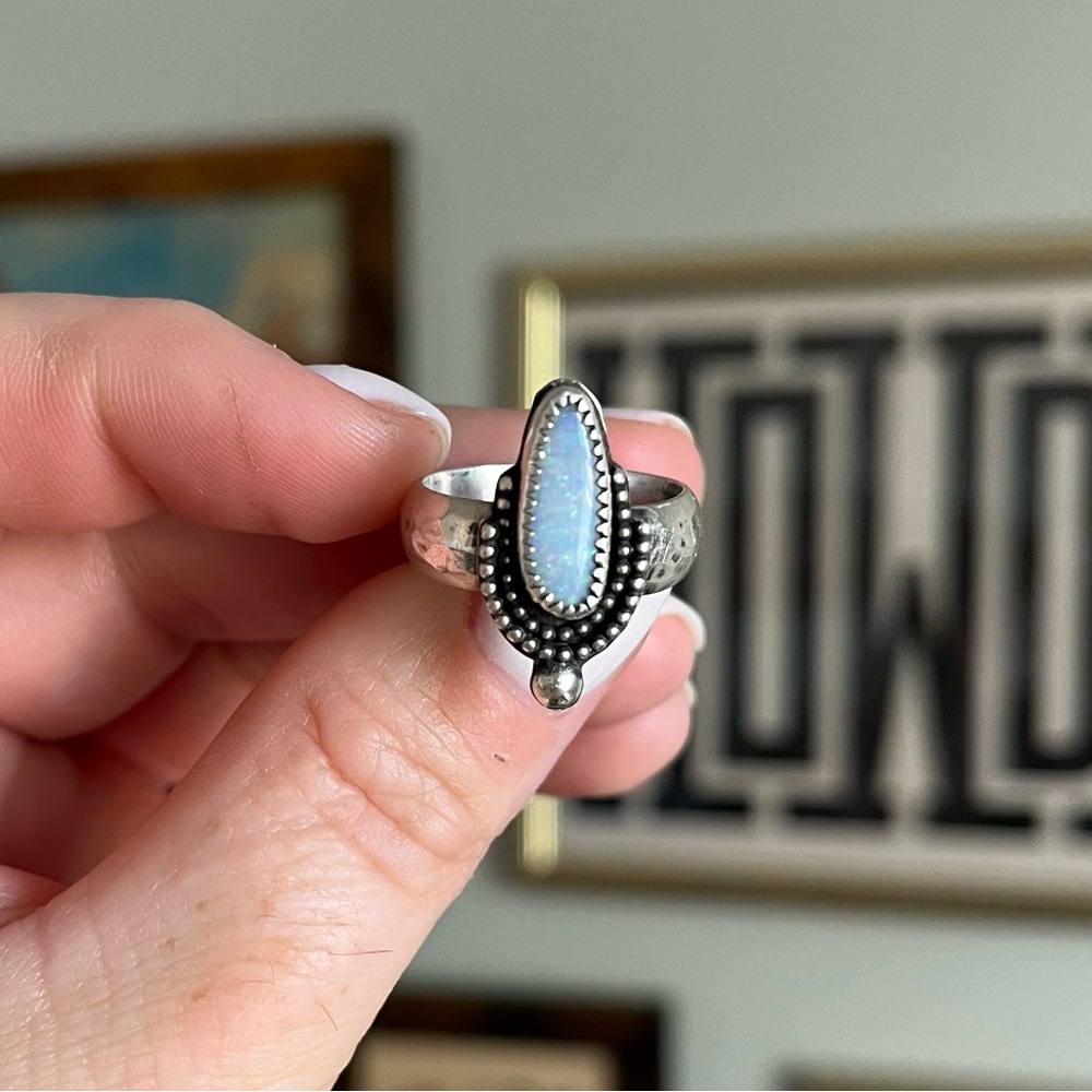 Coober Pedy Opal Ring